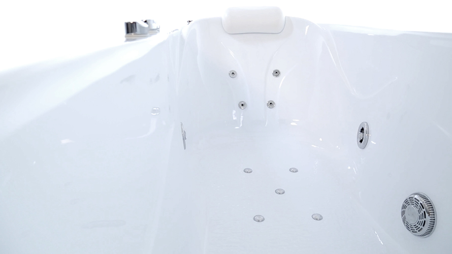 ЭММА-170 ванна акриловая с гидромассажем