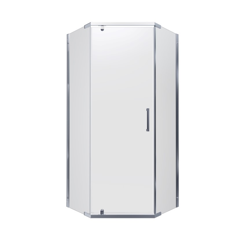 Душевая ширма "Дека-Хром 90*90" Triton