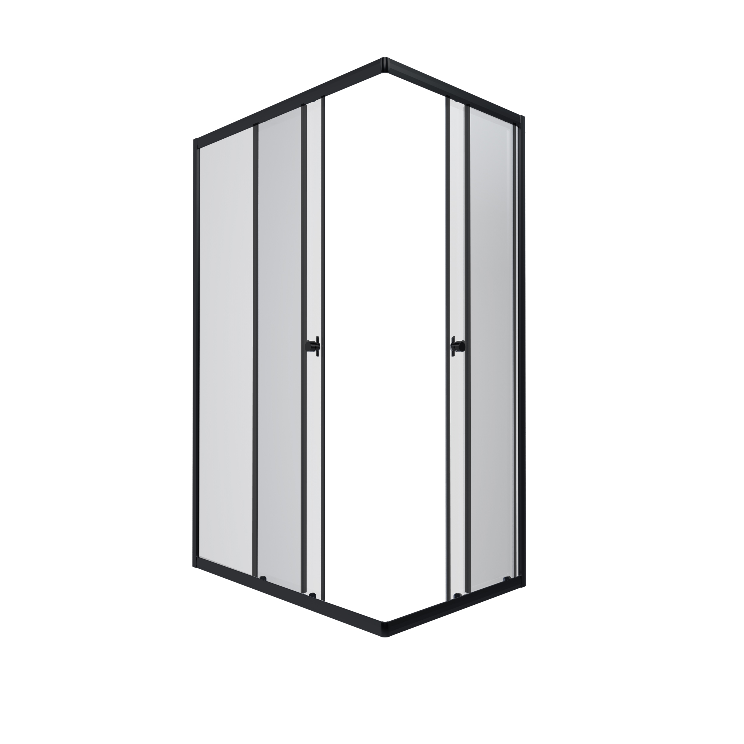 Душевая ширма Вента-Блэк 120x80 Triton