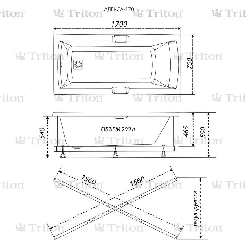 Алекса 170 Triton