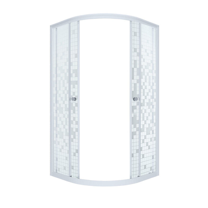 Душевая ширма Стандарт 90x90x174 / мозаика Triton